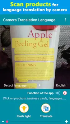Camera Translator android App screenshot 6